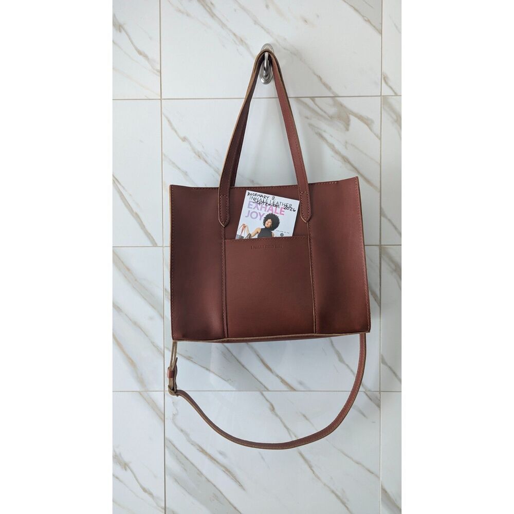 Portland Leather Goods Almost Perfect E/W Lola in Chestnut NWOT